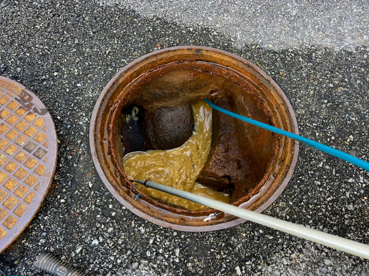 排水管の高圧洗浄方法